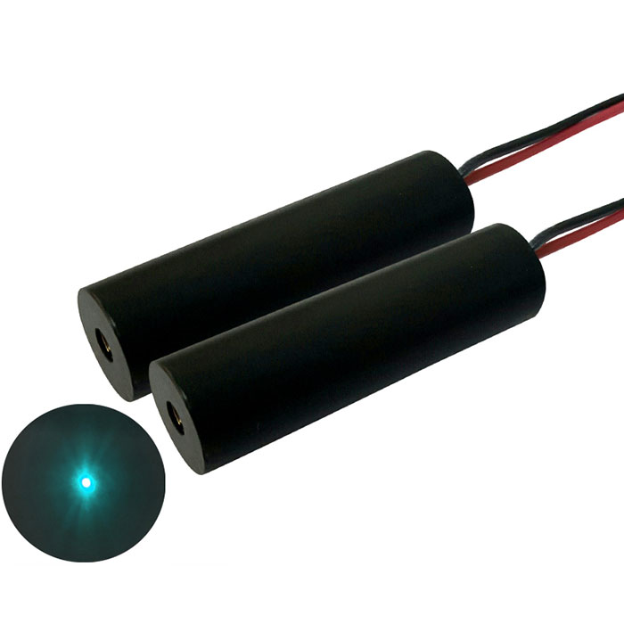 488nm 20mW Laser Module Dot Blue Laser Diode Φ10*30mm - Click Image to Close